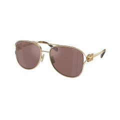 MIU MIU MU 52ZS - ZVN70D PALE GOLD | WOMEN'S SUNGLASSES, CALIBER 58 