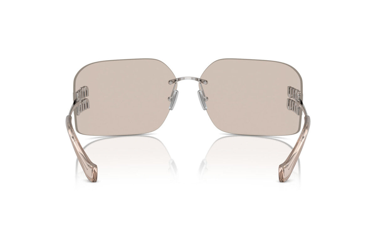 MIU MIU - 1BC10F SILVER | OCCHIALE DA SOLE DONNA - MU 54YS CALIBRO 80
