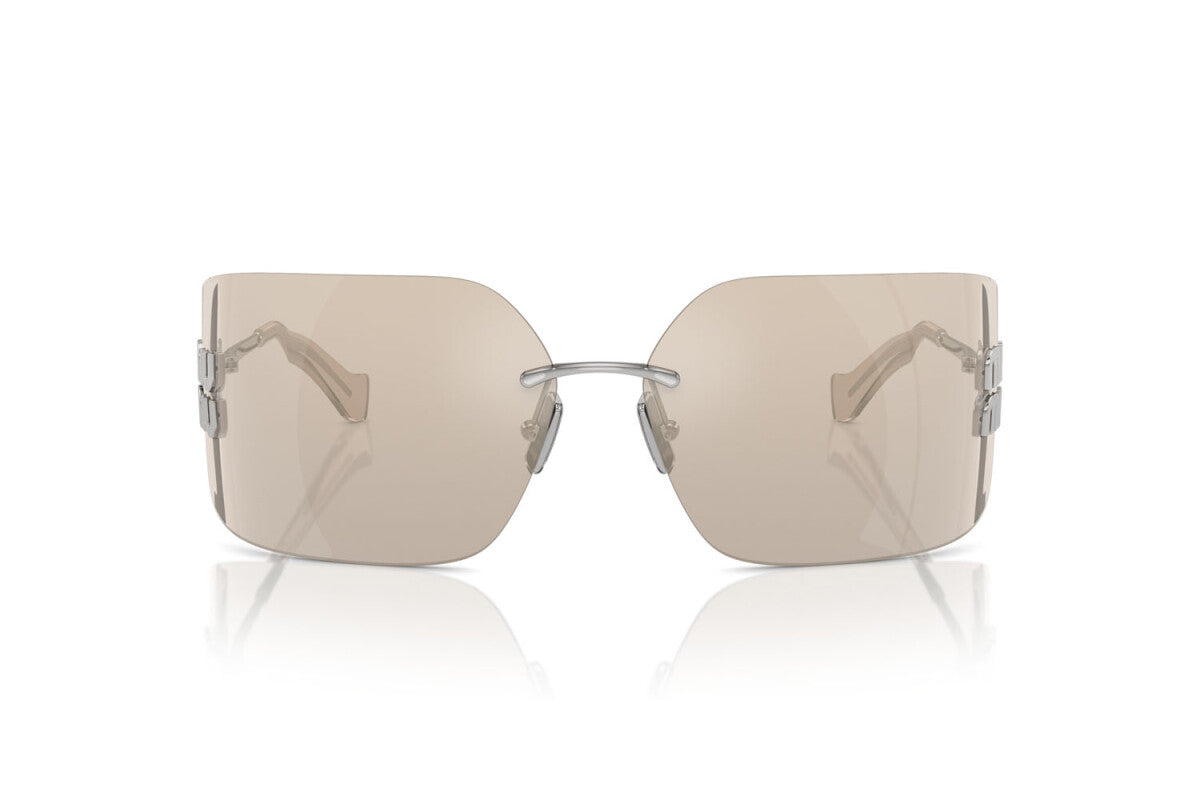 MIU MIU - 1BC10F SILVER | OCCHIALE DA SOLE DONNA - MU 54YS CALIBRO 80