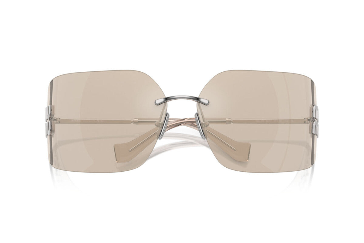 MIU MIU - 1BC10F SILVER | OCCHIALE DA SOLE DONNA - MU 54YS CALIBRO 80