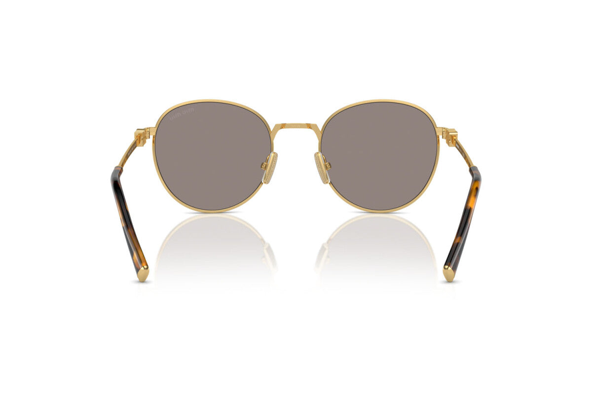 MIU MIU - 5AK07F GOLD | OCCHIALE DA SOLE DONNA - MU 55ZS CALIBRO 50