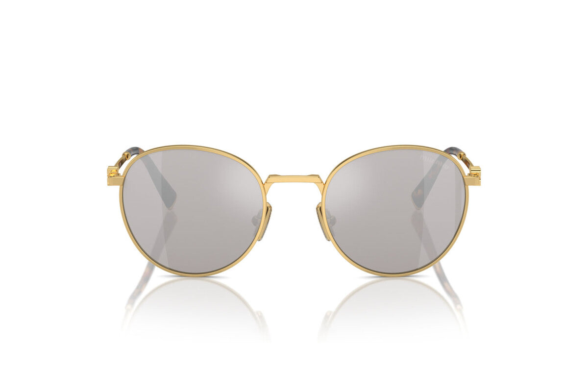 MIU MIU - 5AK07F GOLD | OCCHIALE DA SOLE DONNA - MU 55ZS CALIBRO 50