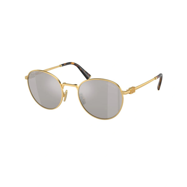 MIU MIU MU 55ZS - GOLD | OCCHIALE DA SOLE DONNA - 5AK07F CALIBRO 50