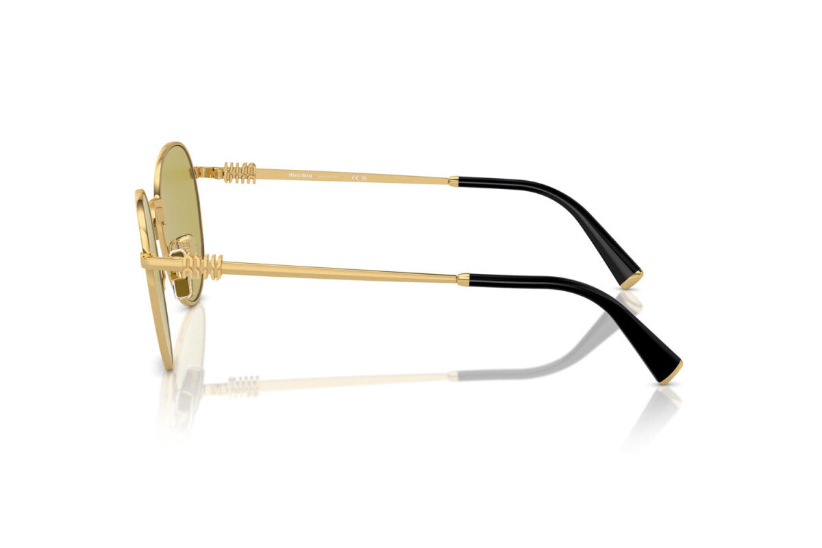 MIU MIU - 5AK07O GOLD | OCCHIALE DA SOLE DONNA - MU 55ZS CALIBRO 50