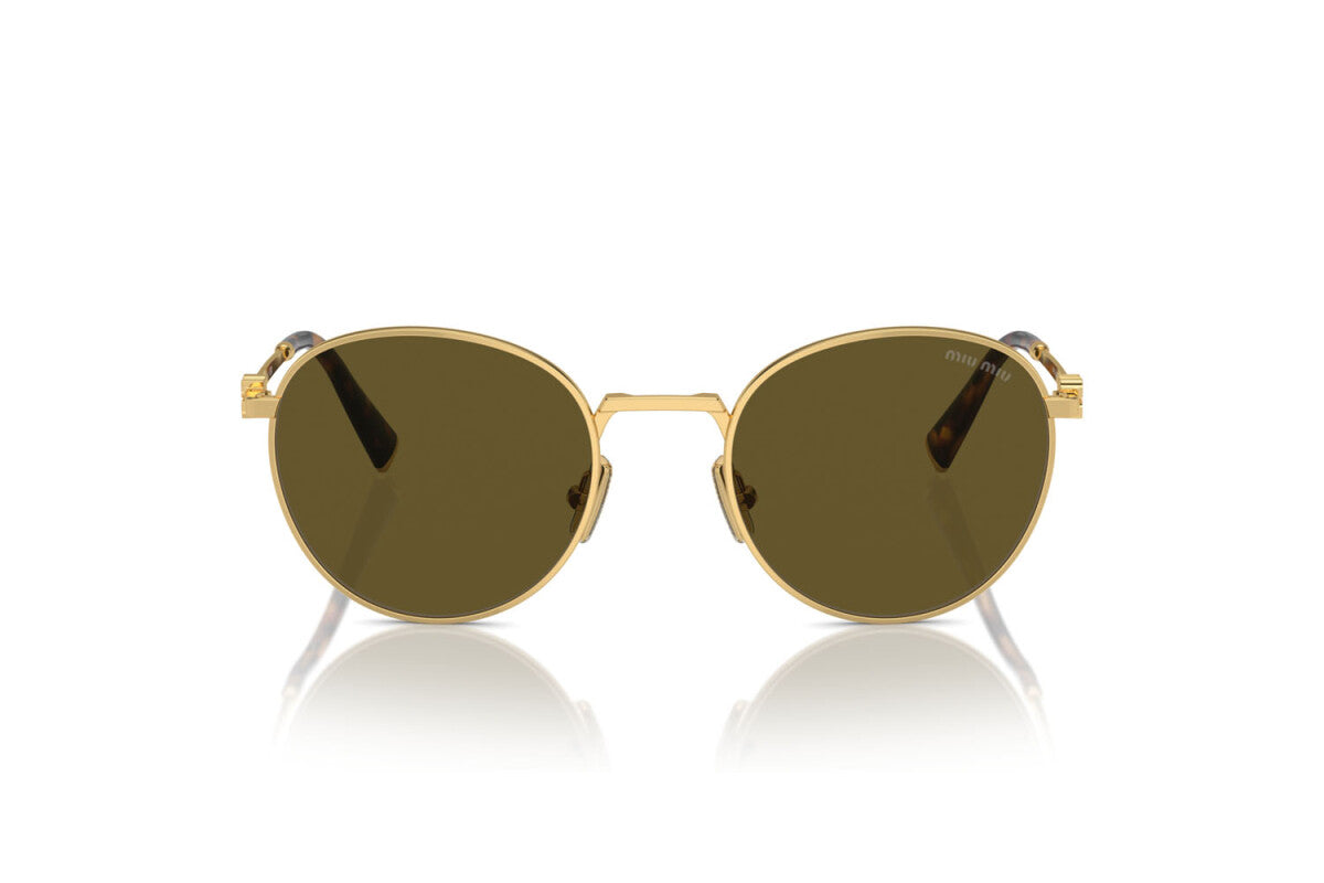 MIU MIU - 5AK09Z GOLD | OCCHIALE DA SOLE DONNA - MU 55ZS CALIBRO 50