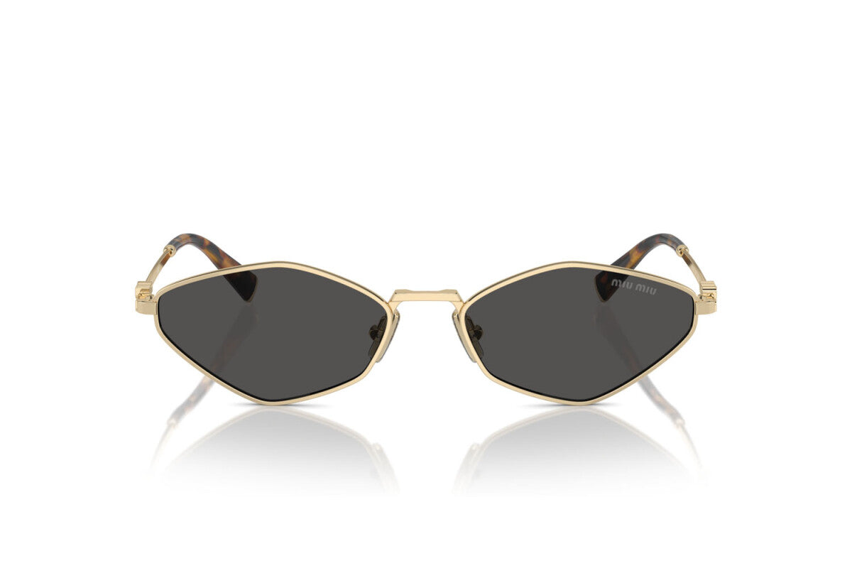 MIU MIU - ZVN5S0 PALE GOLD | OCCHIALE DA SOLE DONNA - MU 56ZS CALIBRO 56