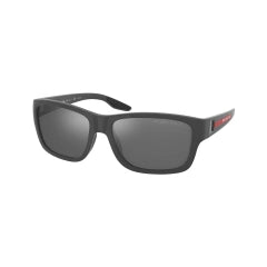PRADA LINEA ROSSA PS 01WS - UFK07H GOMMA GRIGIA | OCCHIALE DA SOLE UOMO CALIBRO 59