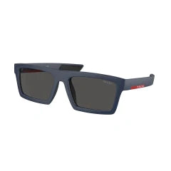 PRADA LINEA ROSSA PS 02ZSU - MAG06F BLU OPACO | OCCHIALE DA SOLE UOMO CALIBRO 58
