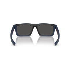 PRADA LINEA ROSSA PS 02ZSU - MAG06F BLU OPACO | OCCHIALE DA SOLE UOMO CALIBRO 55