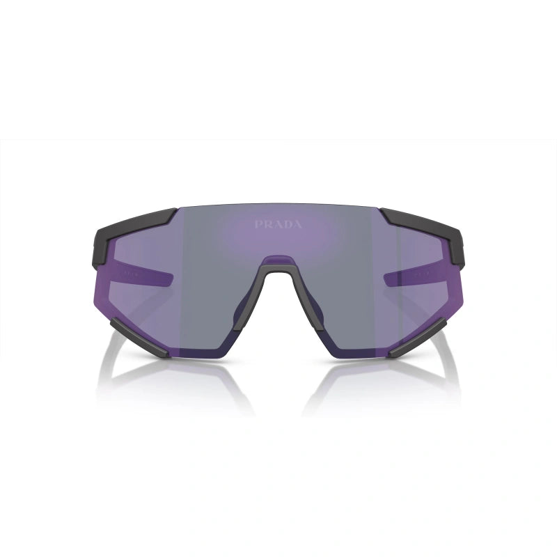 PRADA LINEA ROSSA PS 04WS - DG070A GOMMA NERA | OCCHIALE DA SOLE UOMO