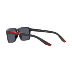 PRADA LINEA ROSSA PS 05YS - UFK05U GOMMA GRIGIA | OCCHIALE DA SOLE UOMO CALIBRO 58