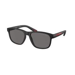 PRADA LINEA ROSSA PS 06YS - DG002G GOMMA NERA | OCCHIALE DA SOLE UOMO CALIBRO 56