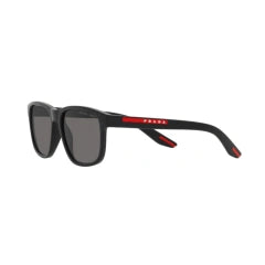 PRADA LINEA ROSSA PS 06YS - DG002G GOMMA NERA | OCCHIALE DA SOLE UOMO CALIBRO 56