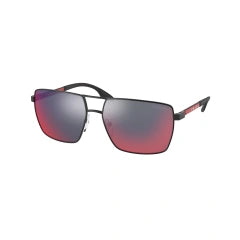 PRADA LINEA ROSSA PS 50WS - DG008F GOMMA NERA | OCCHIALE DA SOLE UOMO CALIBRO 59