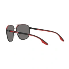 PRADA LINEA ROSSA PS 50YS - 19G02G NERO ROSSO | OCCHIALE DA SOLE UOMO CALIBRO 62
