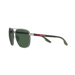 PRADA LINEA ROSSA PS 50YS - 7CQ06U CANNA DI FUCILE OPACO | OCCHIALE DA SOLE UOMO CALIBRO 62