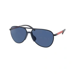 PRADA LINEA ROSSA PS 51XS - 06S07L BLU NAVY OPACO | OCCHIALE DA SOLE UOMO CALIBRO 59
