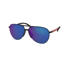 PRADA LINEA ROSSA PS 51XS - 1BO08U NERO OPACO | OCCHIALE DA SOLE UOMO CALIBRO 59