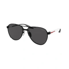 PRADA LINEA ROSSA PS 51YS - 1BO06F NERO OPACO | OCCHIALE DA SOLE UOMO CALIBRO 61