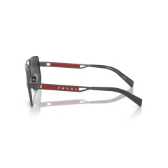 PRADA LINEA ROSSA PS 51ZS - 19K60A CANNA DI FUCILE OPACO | OCCHIALE DA SOLE UOMO CALIBRO 59