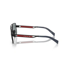 PRADA LINEA ROSSA PS 51ZS - 1BO70A NERO OPACO | OCCHIALE DA SOLE UOMO CALIBRO 59