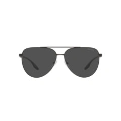 PRADA LINEA ROSSA PS 52WS - 1BO06F NERO OPACO | OCCHIALE DA SOLE UOMO CALIBRO 61