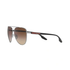 PRADA LINEA ROSSA PS 52WS - 5AV02P CANNA DI FUCILE | OCCHIALE DA SOLE UOMO CALIBRO 61