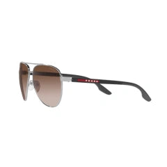 PRADA LINEA ROSSA PS 52YS - 5AV02P CANNA DI FUCILE | OCCHIALE DA SOLE UOMO CALIBRO 61