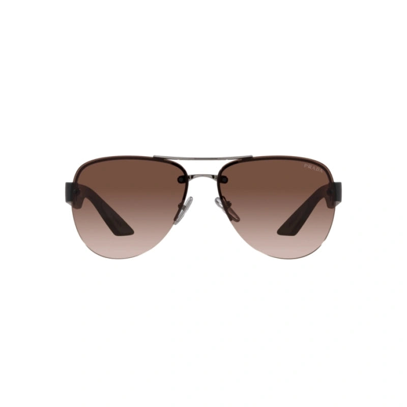 PRADA LINEA ROSSA PS 55YS - 5AV02P CANNA DI FUCILE | OCCHIALE DA SOLE UOMO CALIBRO 64