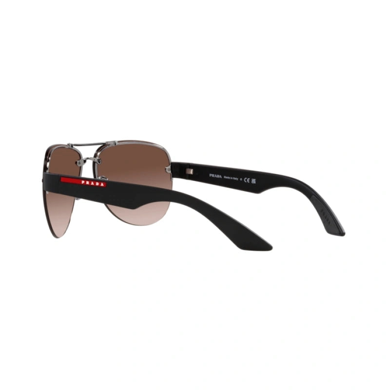PRADA LINEA ROSSA PS 55YS - 5AV02P CANNA DI FUCILE | OCCHIALE DA SOLE UOMO CALIBRO 64