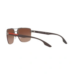 PRADA LINEA ROSSA PS 60US - DG1724 GOMMA DA MITRAGLIATRICE | OCCHIALE DA SOLE UOMO CALIBRO 62