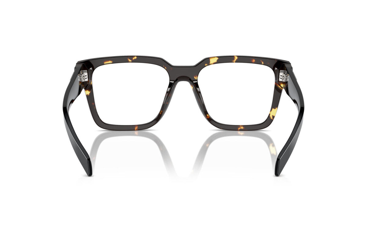 PRADA - 16R1O1 TORTOISE BLACK MALT | OCCHIALE DA VISTA UOMO - PR 08ZV CALIBRO 54