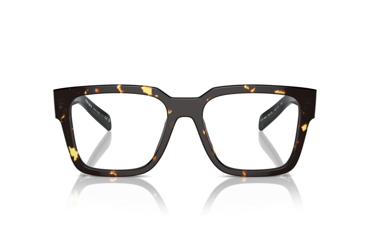 PRADA - 16R1O1 TORTOISE BLACK MALT | OCCHIALE DA VISTA UOMO - PR 08ZV CALIBRO 54