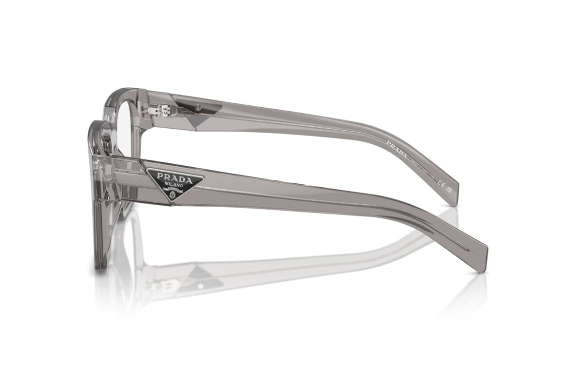 PRADA - 18S1O1 TRANSPARENT ASPHALT | OCCHIALE DA VISTA UOMO - PR 08ZV CALIBRO 52