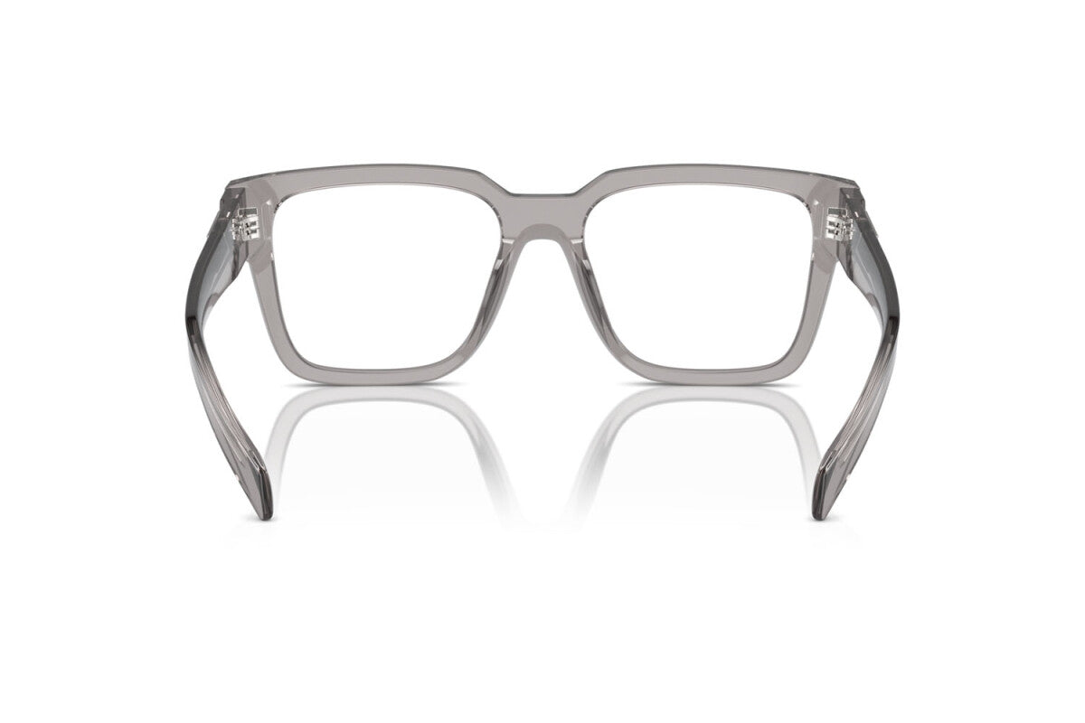PRADA - 18S1O1 TRANSPARENT ASPHALT | OCCHIALE DA VISTA UOMO - PR 08ZV CALIBRO 54