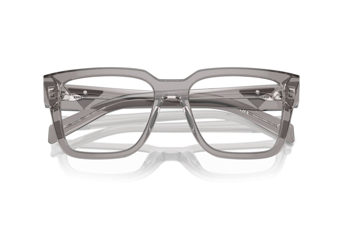 PRADA - 18S1O1 TRANSPARENT ASPHALT | OCCHIALE DA VISTA UOMO - PR 08ZV CALIBRO 54