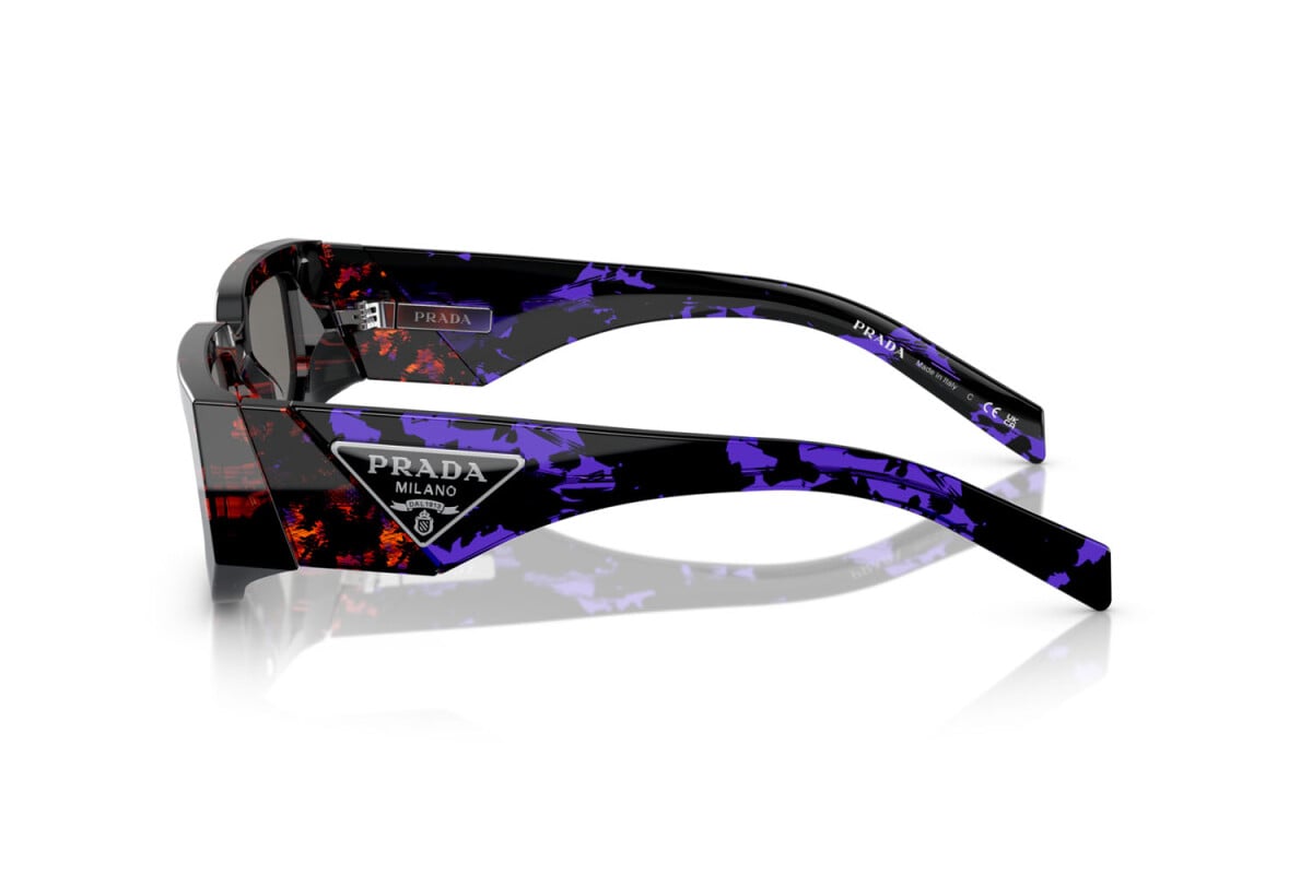 PRADA - 06V40E ABSTRACT ORANGE | OCCHIALE DA SOLE UOMO - PR 09ZS CALIBRO 54