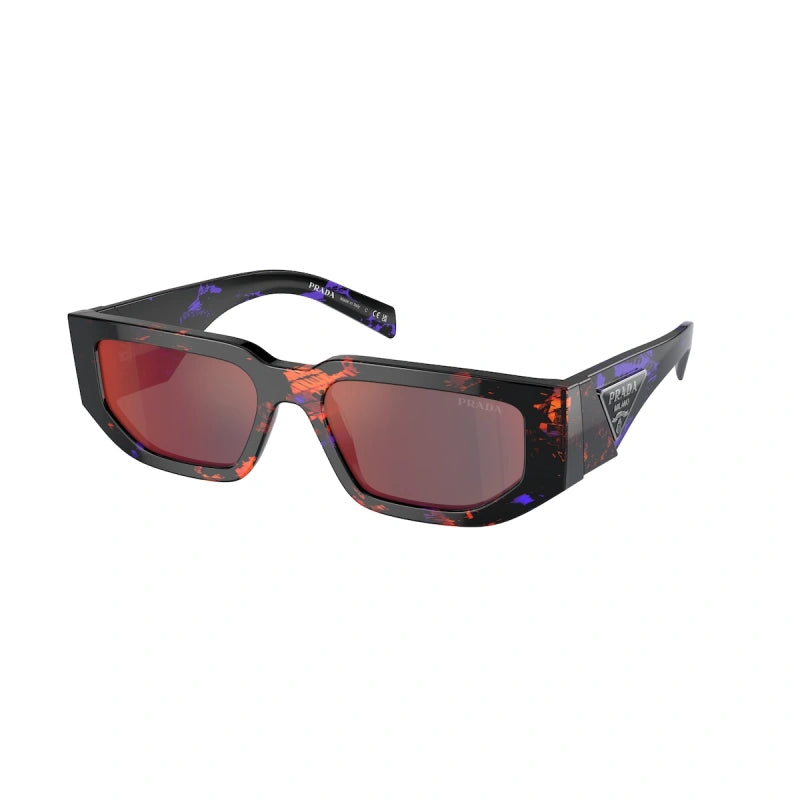 PRADA - 06V40E ABSTRACT ORANGE | OCCHIALE DA SOLE UOMO - PR 09ZS CALIBRO 54