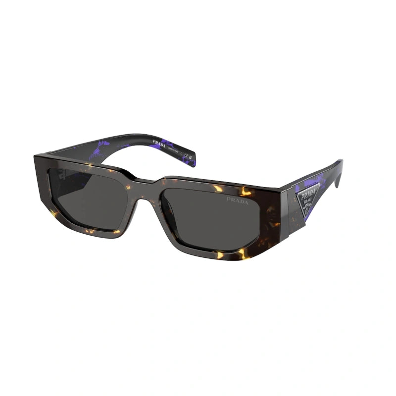 PRADA - 16R5S0 TORTOISE BLACK MALT | OCCHIALE DA SOLE UOMO - PR 09ZS CALIBRO 54