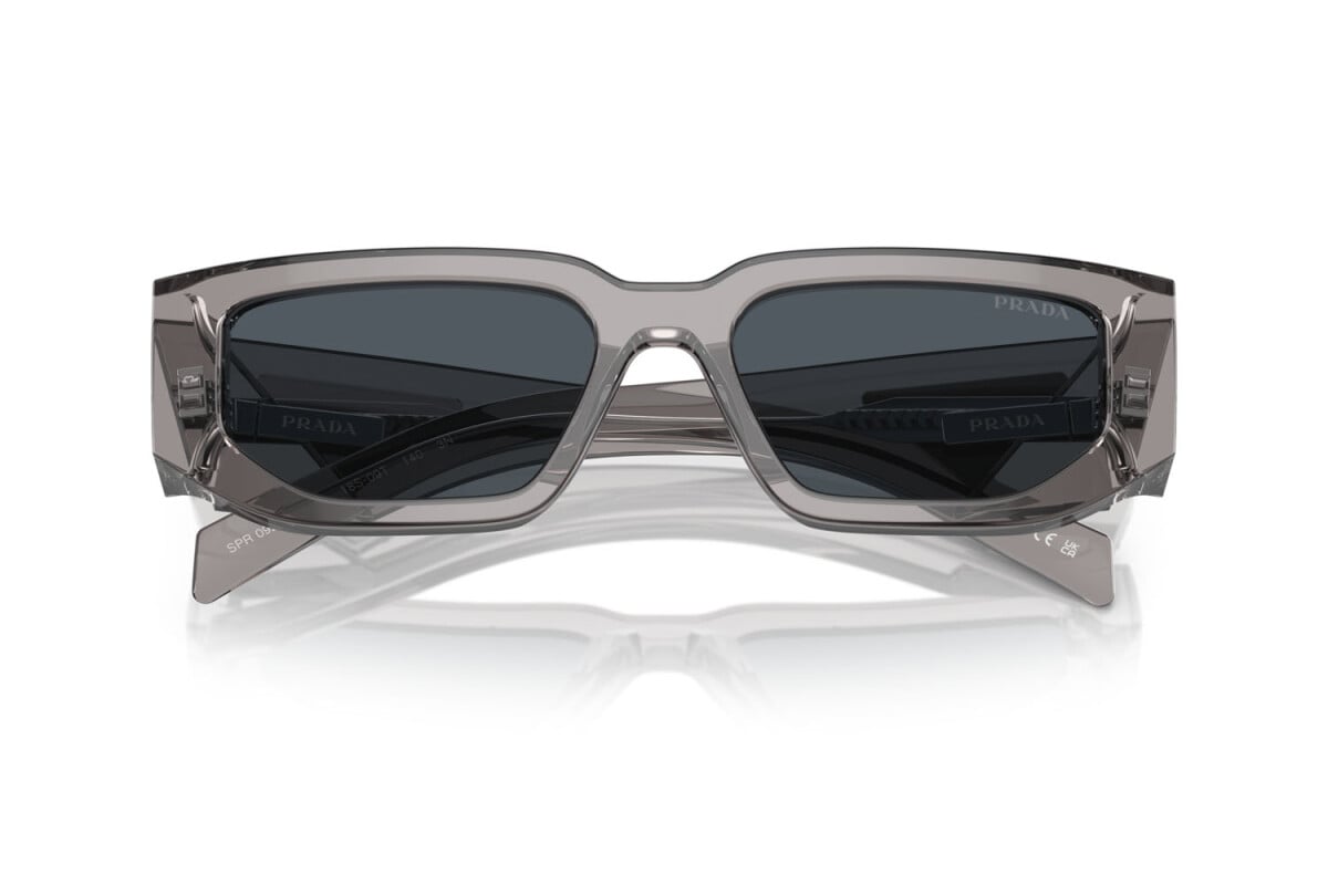 PRADA - 18S09T TRANSPARENT ASPHALT | OCCHIALE DA SOLE UOMO - PR 09ZS CALIBRO 54