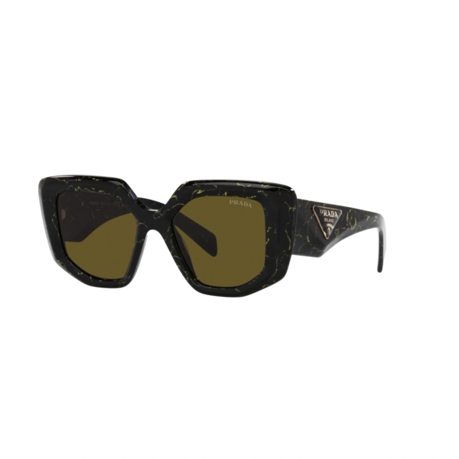 OCCHIALI DA SOLE PRADA PR 14ZS (19D01T)MARMO GIALLO NERO