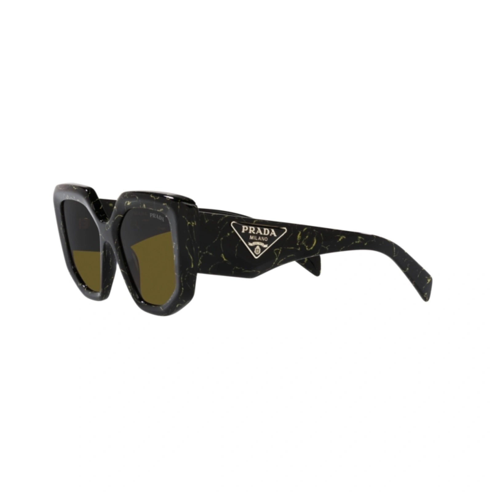 OCCHIALI DA SOLE PRADA PR 14ZS (19D01T)MARMO GIALLO NERO