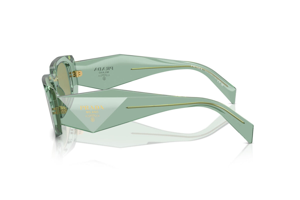 PRADA - 11R10E TRANSPARENT SAGE | OCCHIALE DA SOLE DONNA - PR 17WS CALIBRO 49