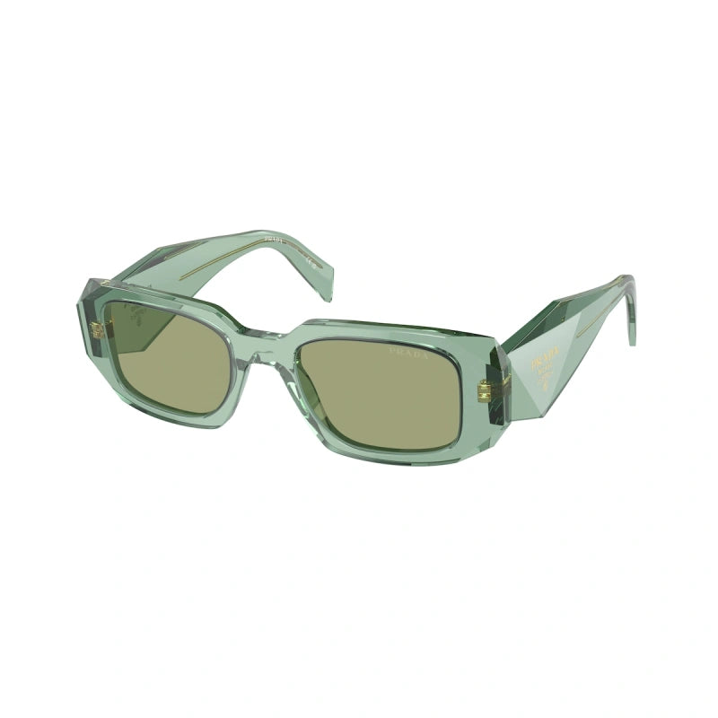 PRADA - 11R10E TRANSPARENT SAGE | OCCHIALE DA SOLE DONNA - PR 17WS CALIBRO 49