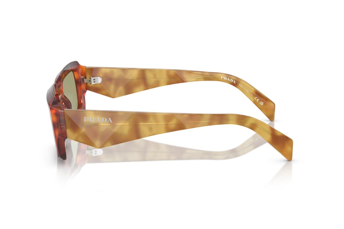 PRADA - 11P60C COGNAC TORTOISE | OCCHIALE DA SOLE UOMO - PR 27ZS CALIBRO 54