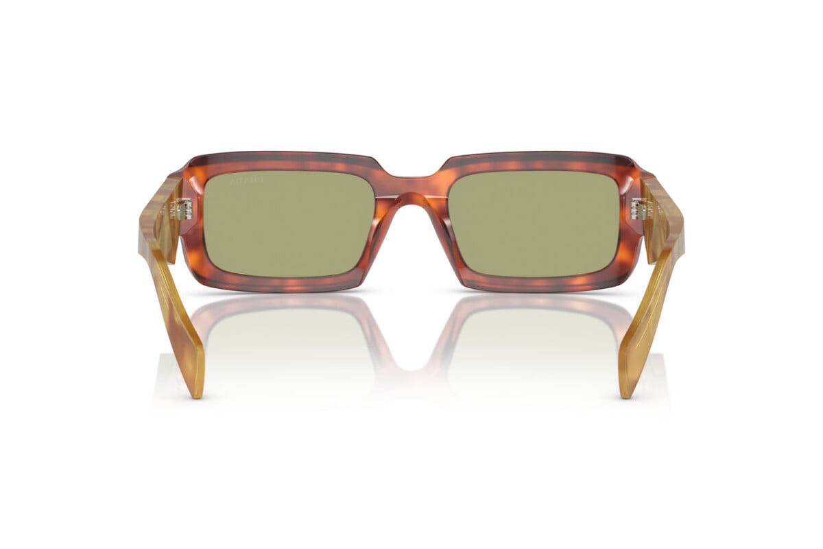 PRADA - 11P60C COGNAC TORTOISE | OCCHIALE DA SOLE UOMO - PR 27ZS CALIBRO 54