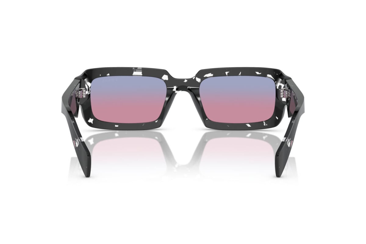PRADA - 15O60E BLACK CRYSTAL TORTOISE | OCCHIALE DA SOLE UOMO - PR 27ZS CALIBRO 54
