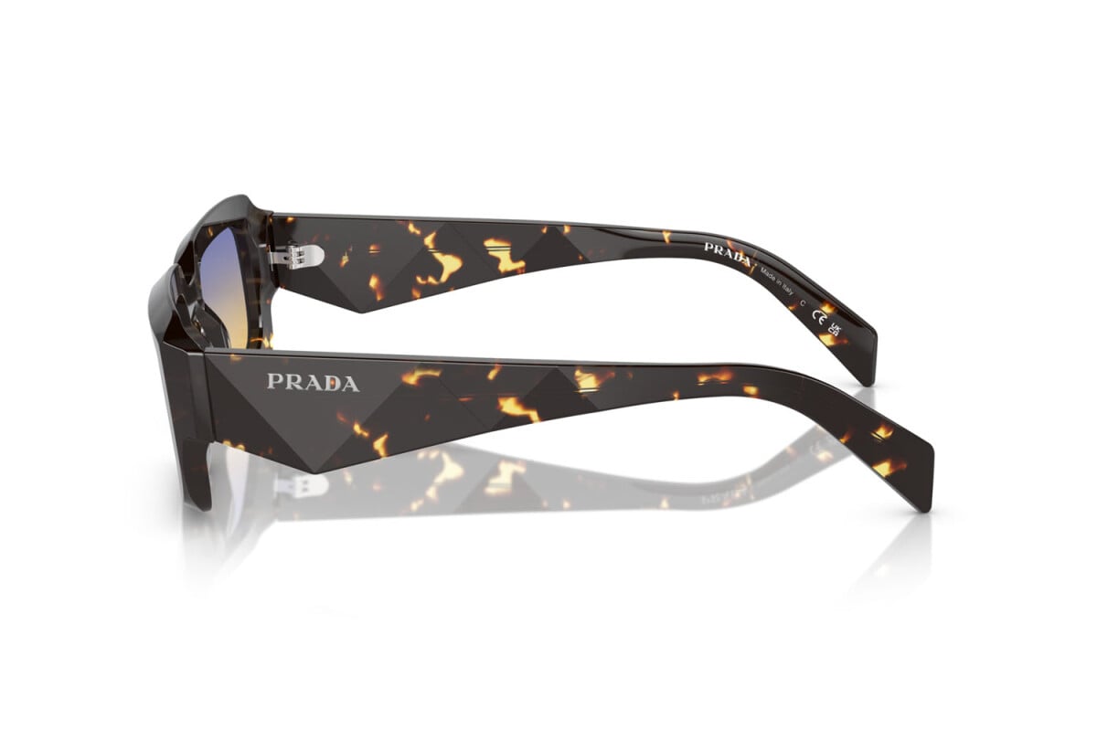 PRADA - 16O50E BLACK MALT TORTOISE | OCCHIALE DA SOLE UOMO - PR 27ZS CALIBRO 54