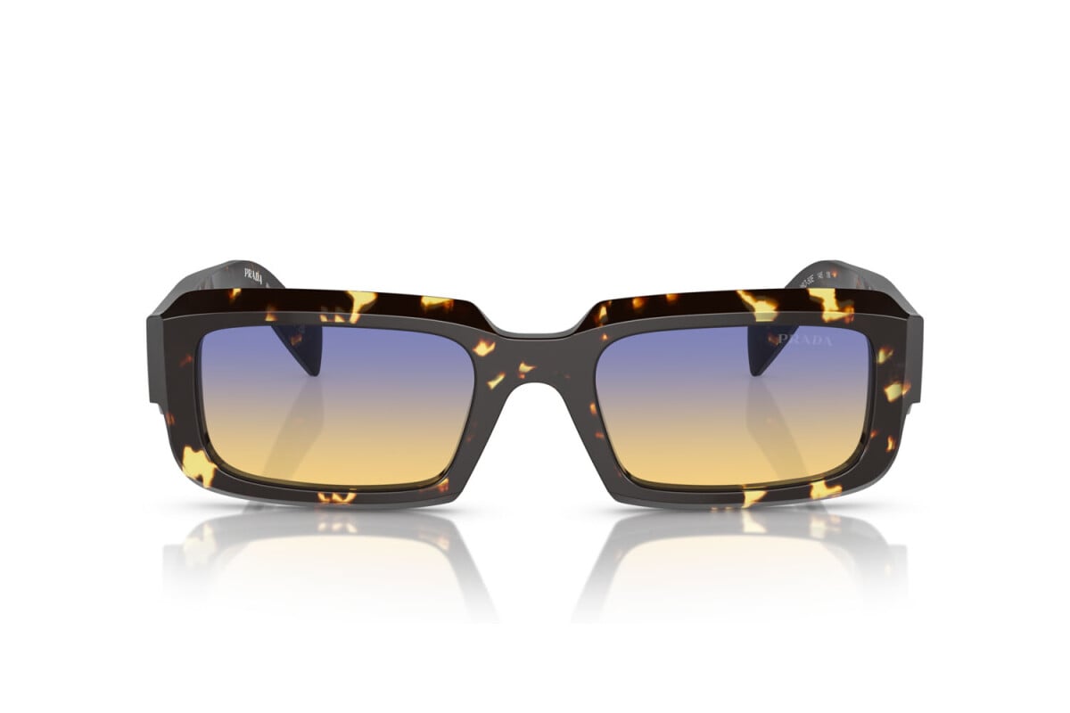 PRADA - 16O50E BLACK MALT TORTOISE | OCCHIALE DA SOLE UOMO - PR 27ZS CALIBRO 54