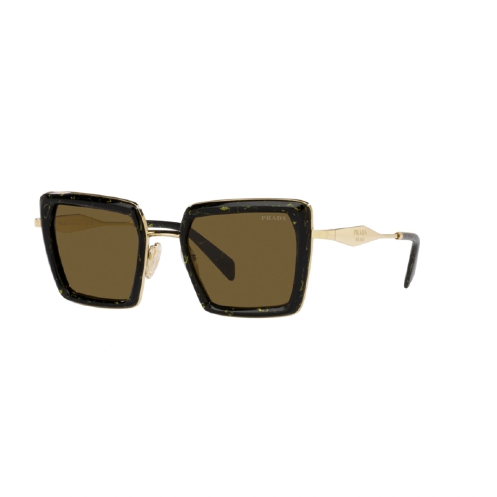 PRADA PR 55ZS - 19D01T MARMO GIALLO NERO | OCCHIALE DA SOLE DONNA